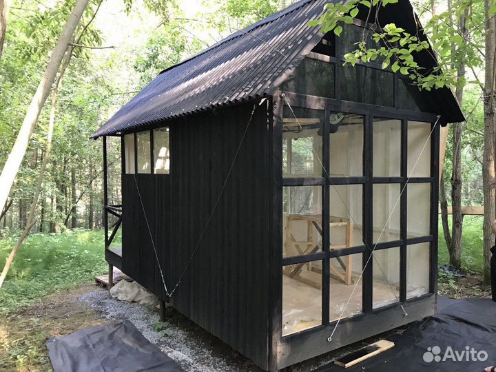 Глэмпинг, гостевой дом