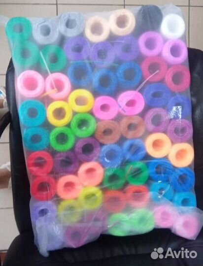 Нить для вязания мочалок