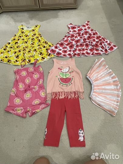 Пакет вещей для девочки 3-4 года 92-98-104