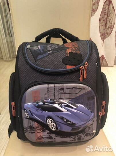 Рюкзак школьный для мальчика ортопедический Delune