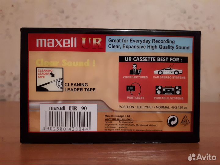 TDK D/FE/Axia/Basf/Maxell/Sony EF/HF/Japan/EU