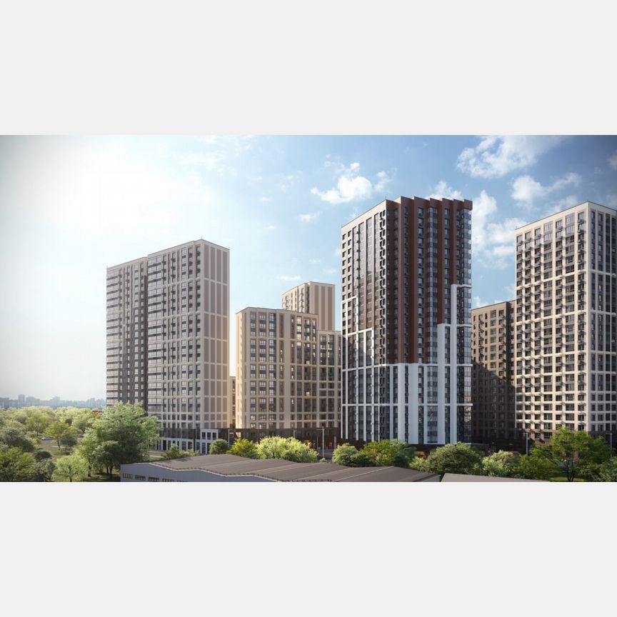 2-к. квартира, 45 м², 16/21 эт.