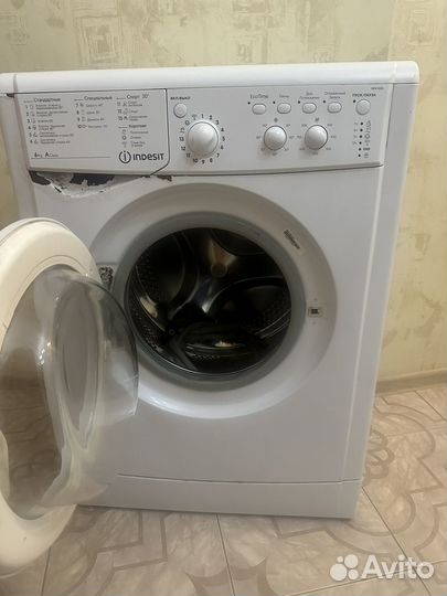 Стиральная машина бу indesit 6 кг