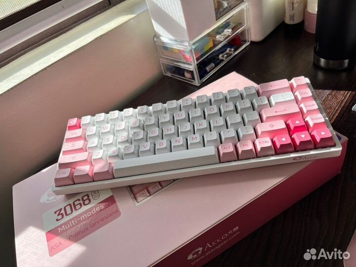 Механическая клавиатура akko 3068B Plus V2 Prunus