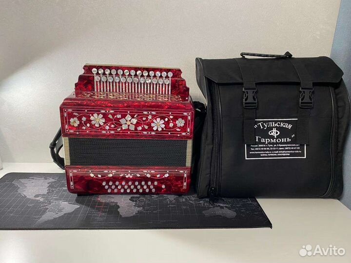 Гармонь заказная Фа мажор
