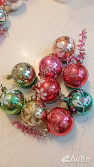 Елочные игрушки СССР и гдр шары