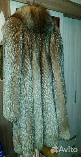 Натуральная шуба Риики финской лисы