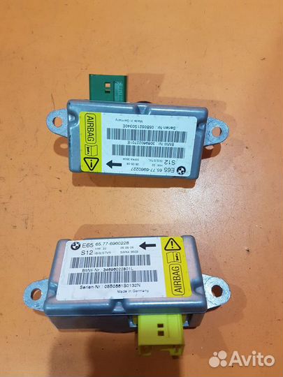 Датчик SRS удара на BMW 7 E65