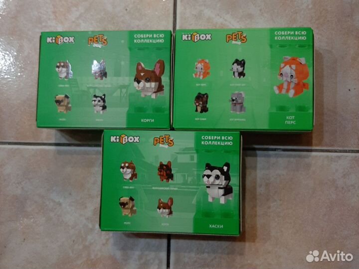 Kibox конструктор кот и собака