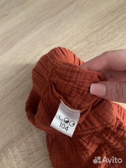 Шорты муслиновые