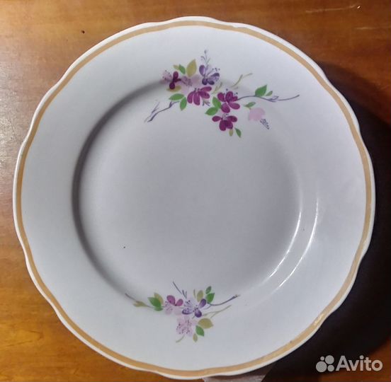 Тарелки фарфор Дулево