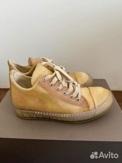 Rick owens beige transparent