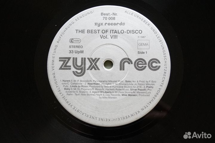2LP The Best Of Italo Disco Vol.8 (1987)