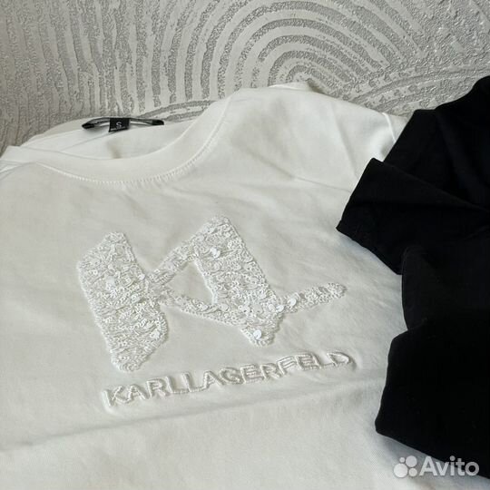 Karl lagerfeld футболка S,M,L оригинал