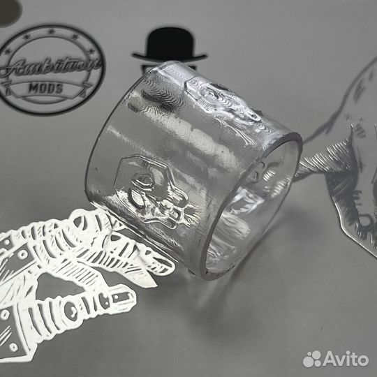 Стекло для bishop ручной работы