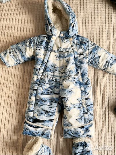 Зимний комбинезон тоансформер 74-80