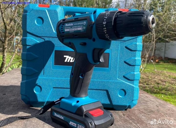 Шуруповерт Makita 26v новый