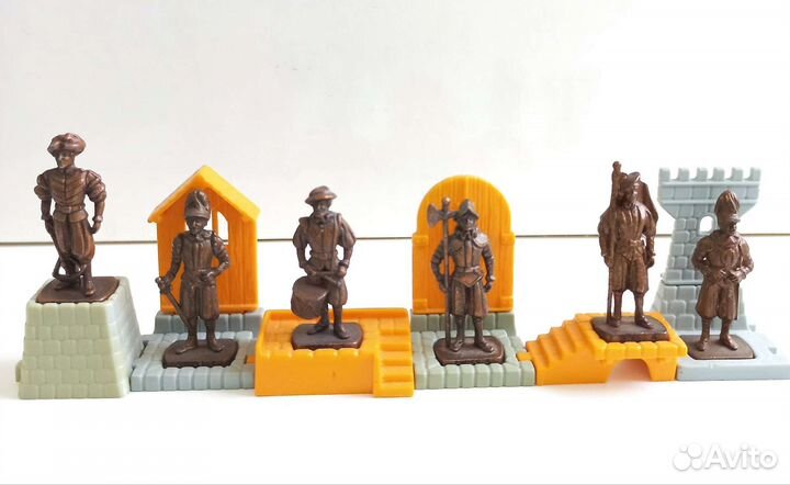 Фигурки из киндер сюрприз, коллекции солдатиков