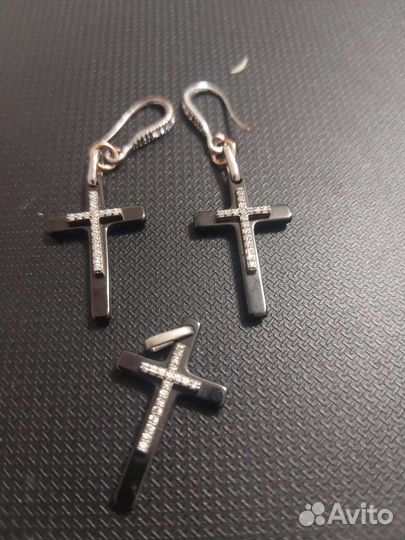 Серьги керамика