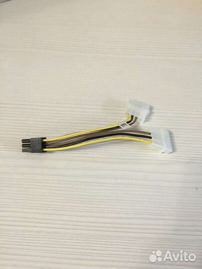 Новые переходники с 2x molex на 6 pin