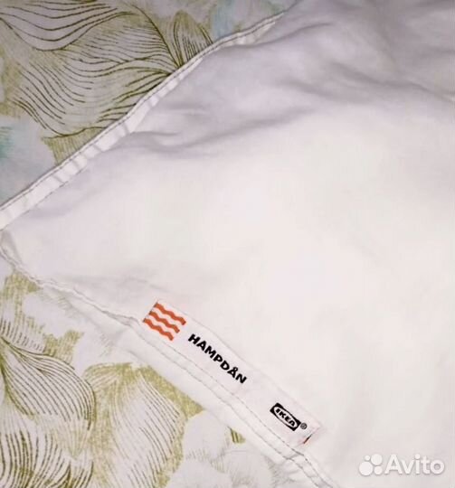 Мягкая подушка Hampdan IKEA, наволочка в подарок