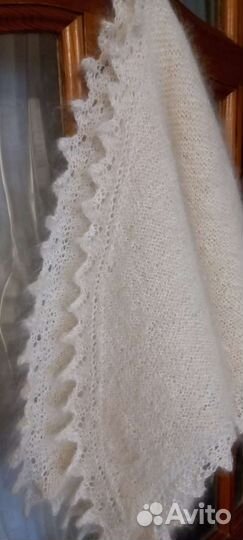 Пуховая шаль косынка