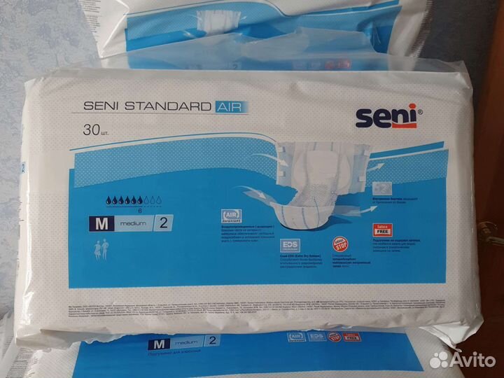 Памперсы для взрослых Seni Medium 2