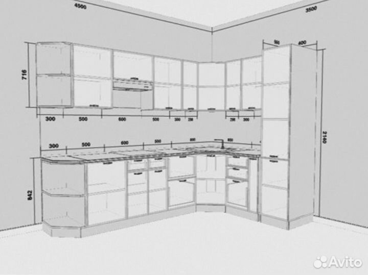 Кухня модульная Юлия со склада