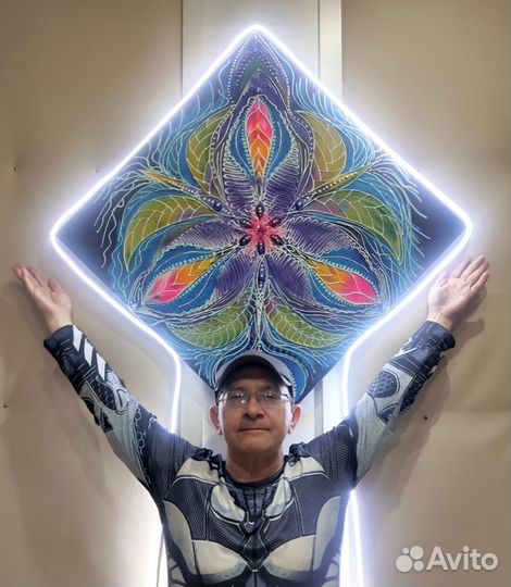 Картина, панно, интерьерное, абстракция, цветок