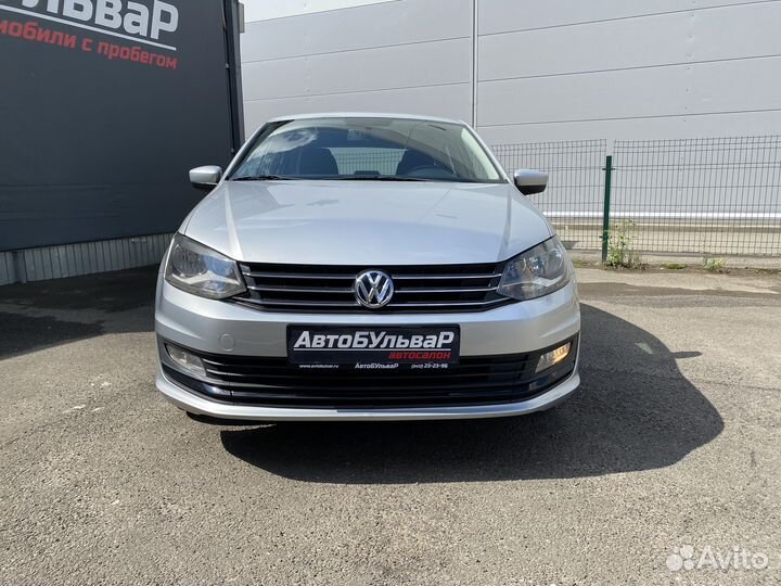 Volkswagen Polo 1.6 AT, 2018, 119 800 км