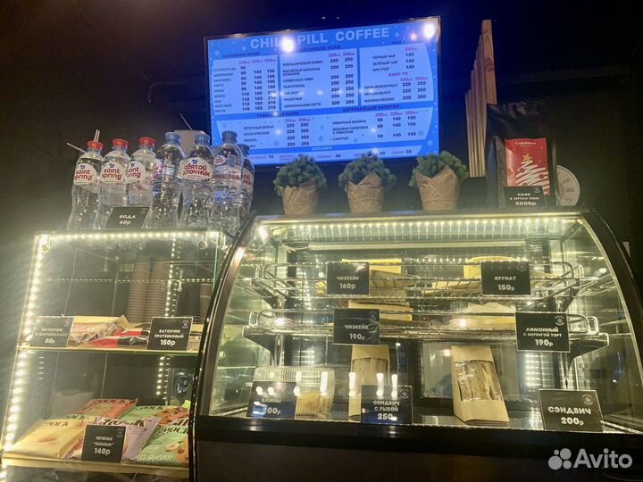 Готовый бизнес Кофейня у метро с выручкой 550.000