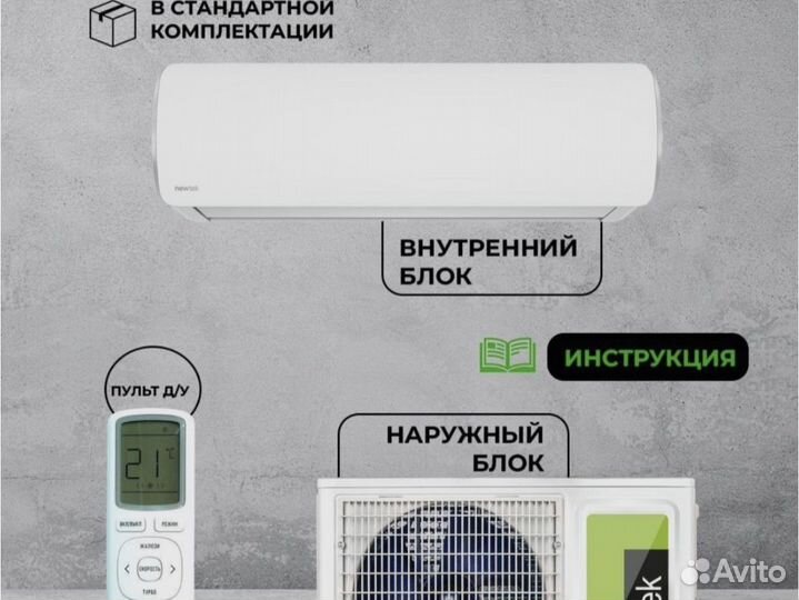 Сплит системы с установкой