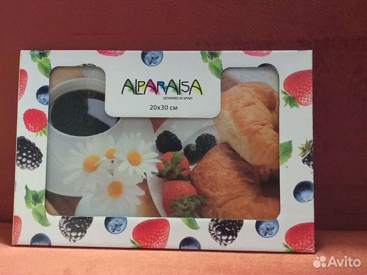 Доска разделочная термостекло в упаковке