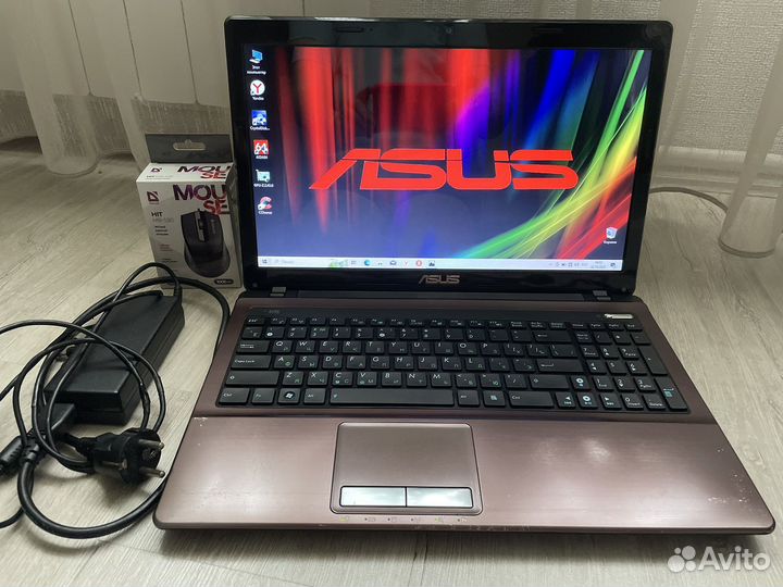 Шустрый asus/i3-2.3MHz/6GB/SSD/GeForce610(2gb)