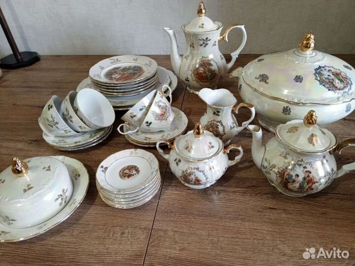 Чайный сервиз СССР мадонна
