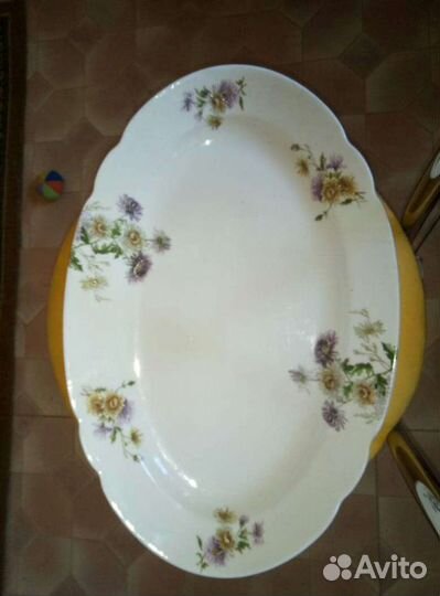 Блюдо старинное