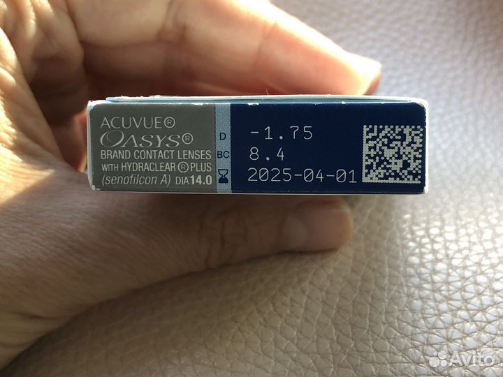Линзы контактные acuvue oasys двухнедельные