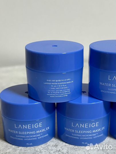 Laneige Water sleeping mask 15ml Оригинал набор