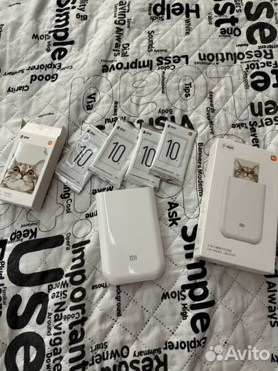 Фотопринтер Xiaomi + фотобумага