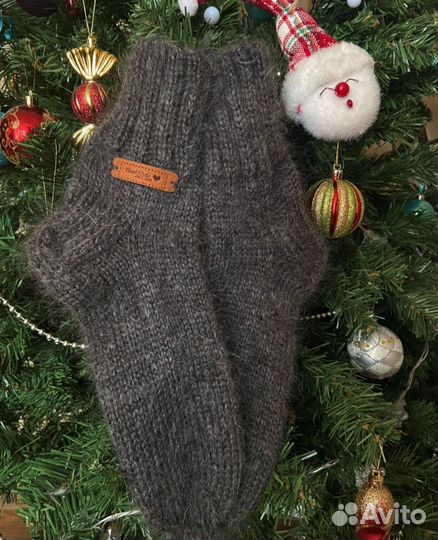 Шерстяные носки