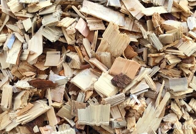 Щепа для мульчи