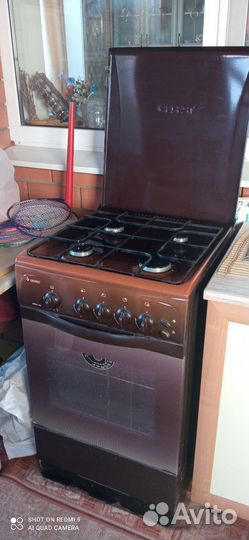 Газовая плита гефест бу, четыре конфорки, духовка