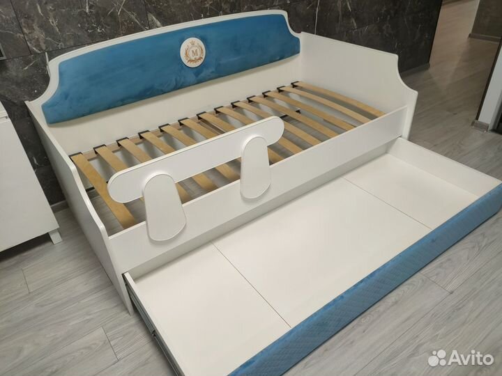 Детская кровать от 3 лет с бортиками