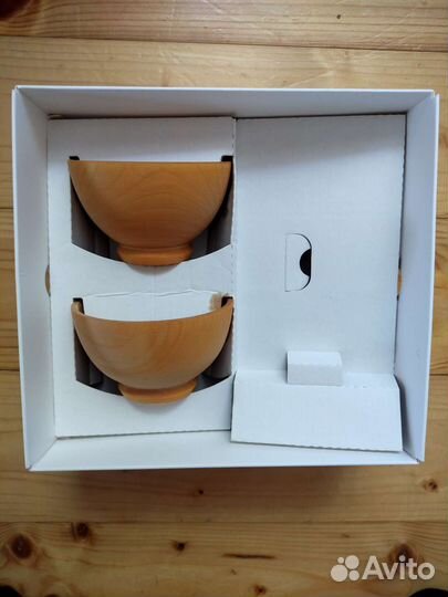 Тарелка глубокая из натурального дерева