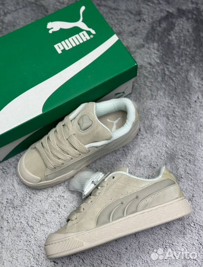 Кроссовки puma suede xl crush женские