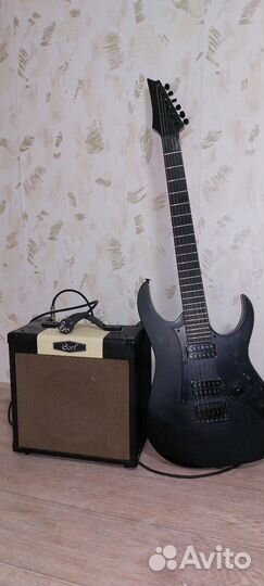 Электрогитара ibanez с комбиком