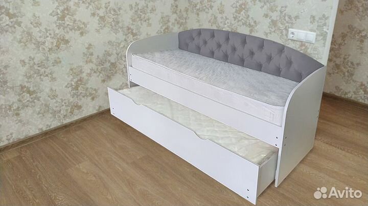 Кровать трансформер лдсп для малыша велюр