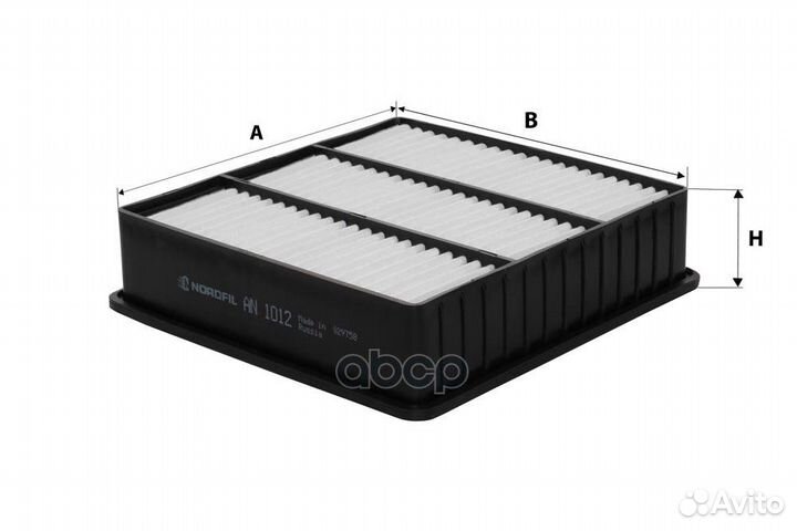 Фильтр воздушный Mitsubishi Colt V Lancer VI