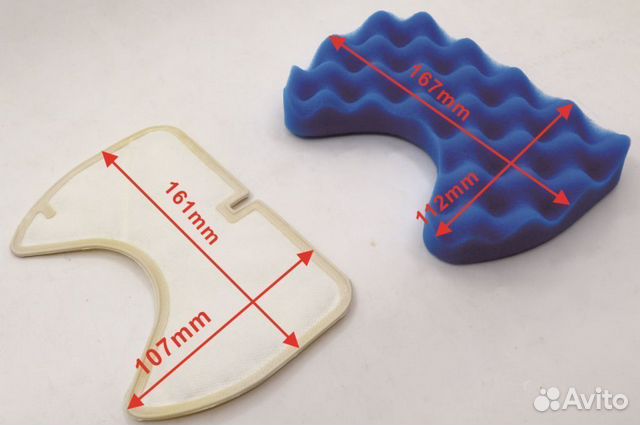 Вставка в фильтр пылесоса Samsung