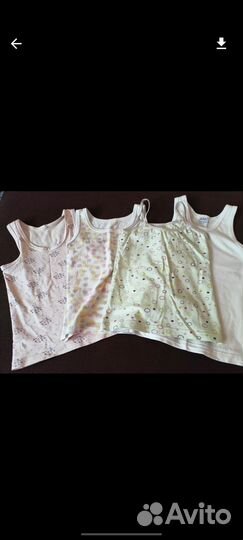 Вещи пакетом на девочку 110